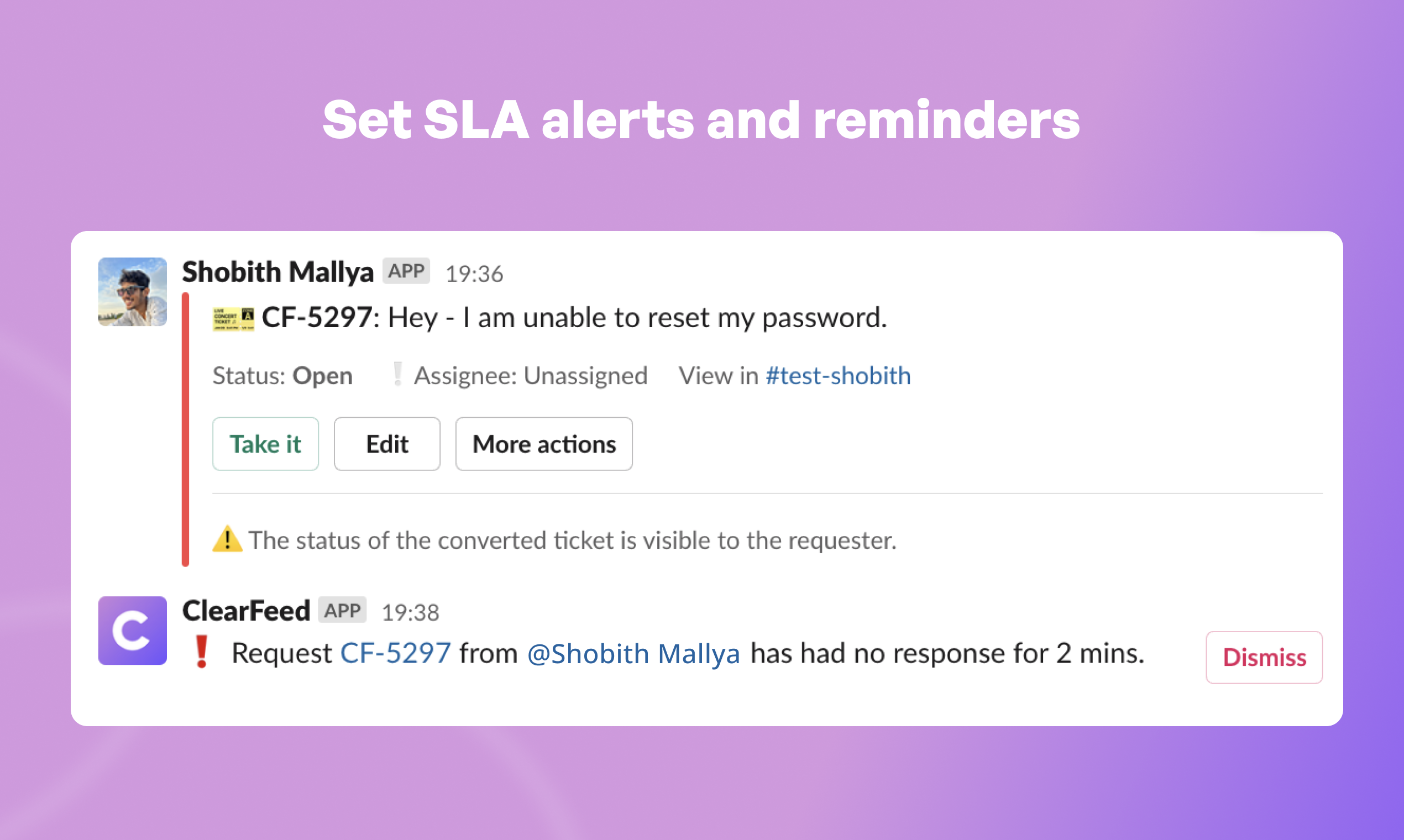 Clearfeed - Преобразовать несколько каналов Slack в общий почтовый ящик медиа 7