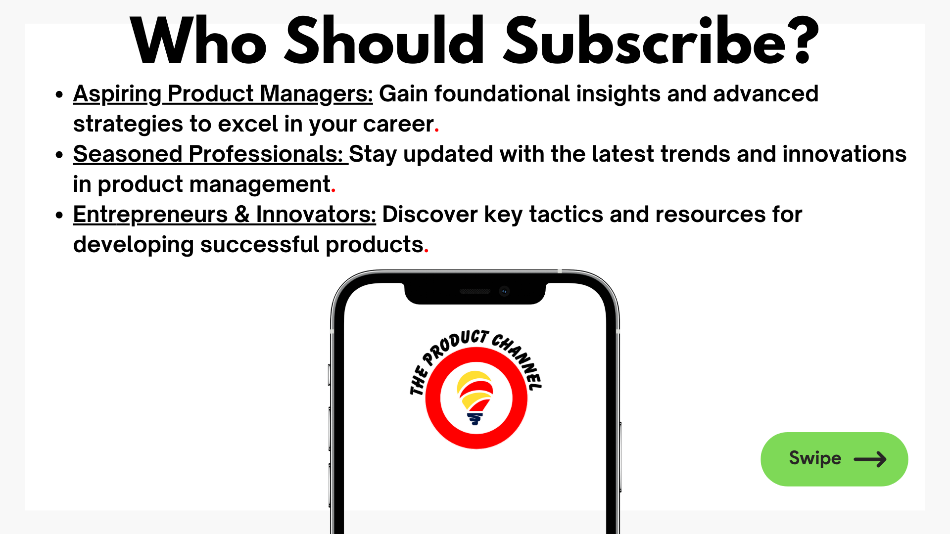 The Product Channel  gallery image