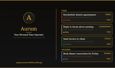 Aurum — Personal Operator gallery image