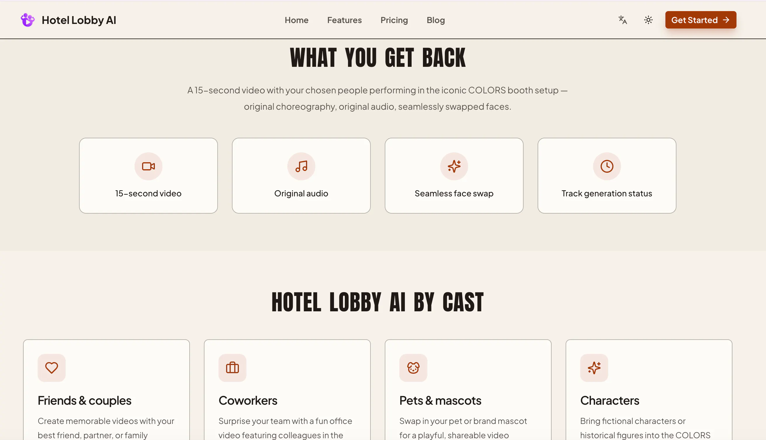Hotel Lobby Ai Video Generator gallery image
