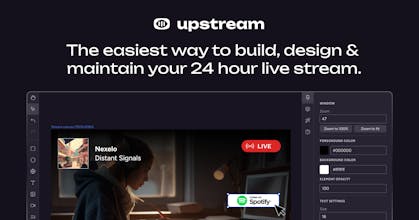 Upstream.so - 24/7 YouTube Live Stream gallery image