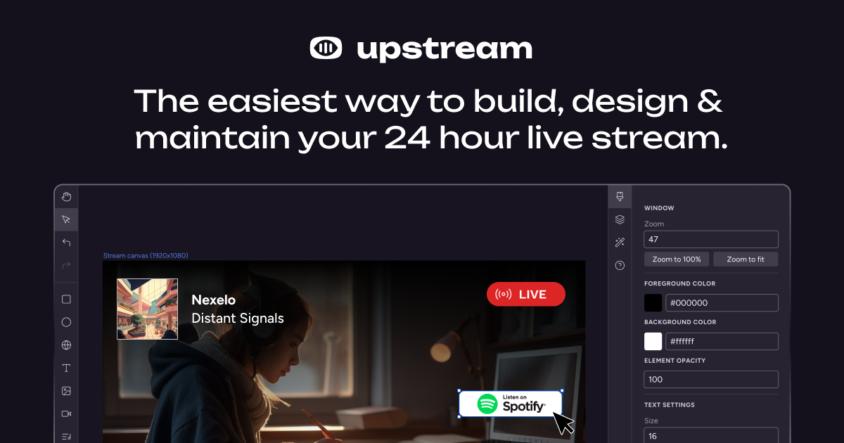 Upstream.so - 24/7 YouTube Live Stream - 24/7 YouTube Live-Stream-aufgenommene Videos Medien 2