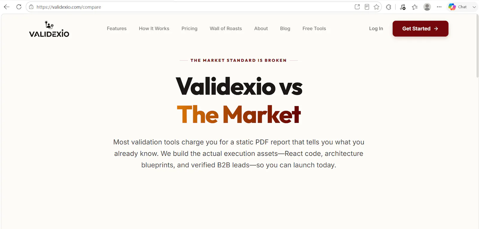 Validexio screenshot 2