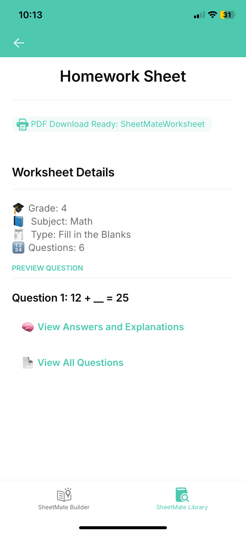 SheetMate - Screenshot 4 showing product features and functionality