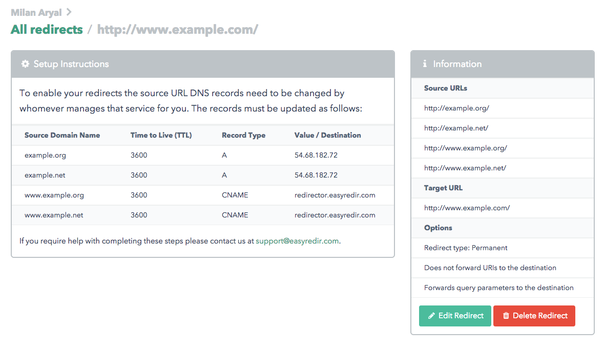 EasyRedir gallery image