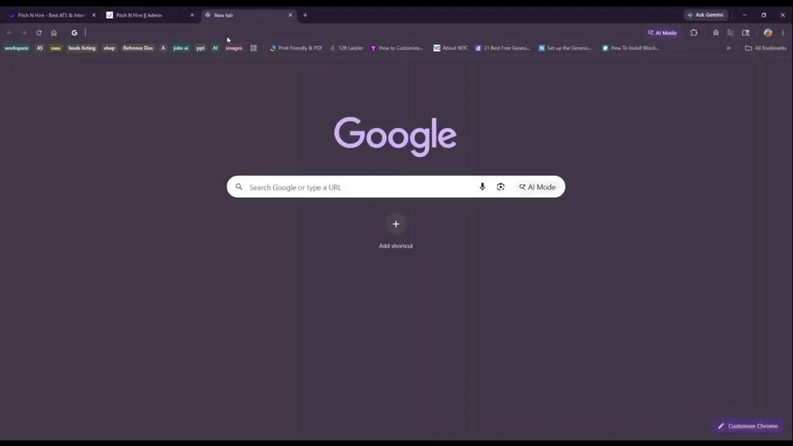Pitch N Hire 2.0 screenshot 1 (video preview)