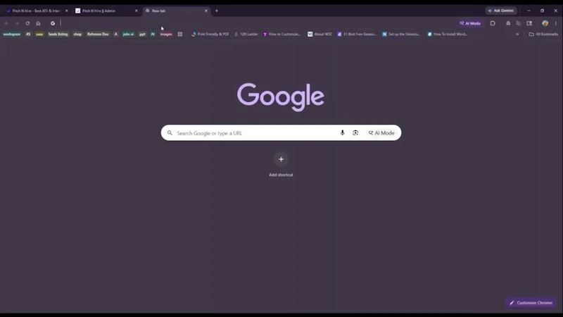 Pitch N Hire 2.0 screenshot 1 (video preview)