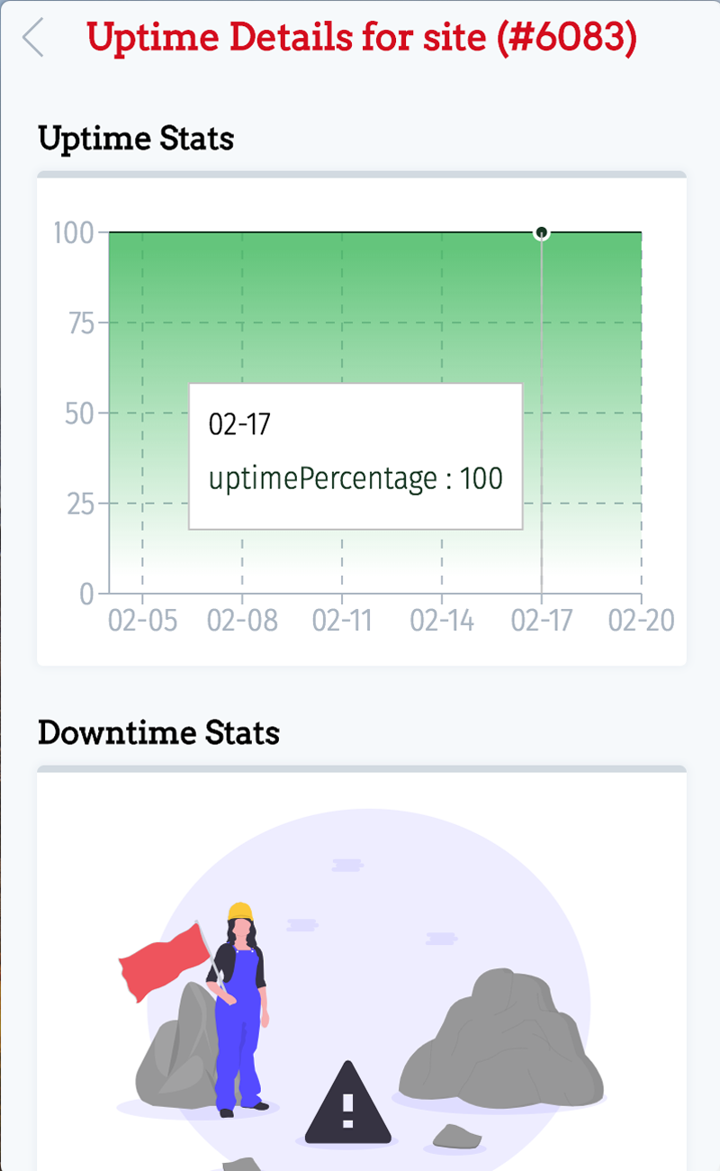 Oh Dear! desktop app gallery image