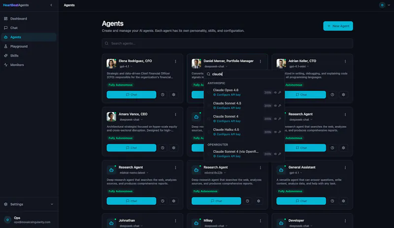 HeartBeatAgents screenshot 2