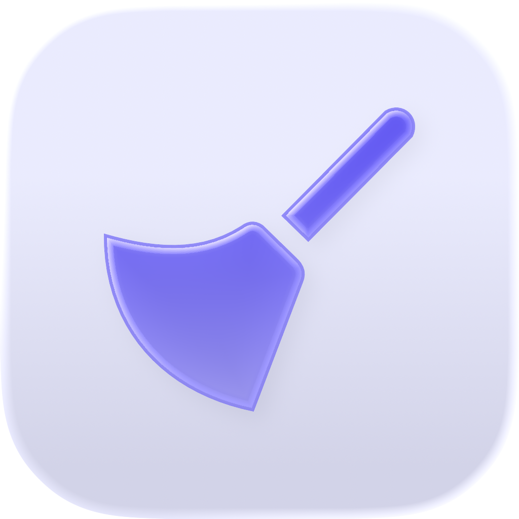 NBrushySwipe: photo cleaner - Product Hunt launch logo and brand identity