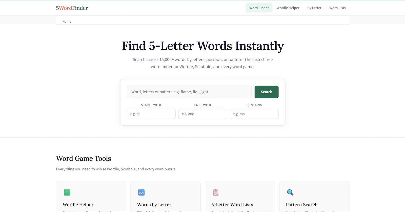 5WordFinder screenshot 4