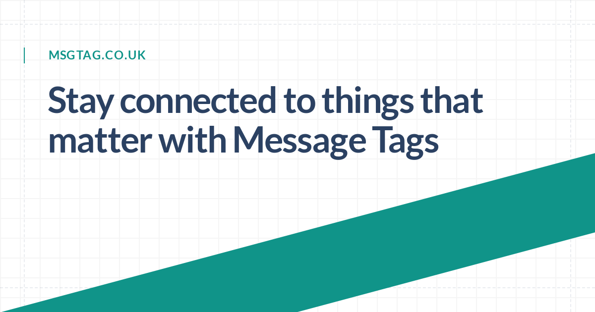 Média Msgtag - Restez connecté à des choses qui comptent avec les balises de message 1