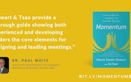 Book: Momentum: Creating Effective, Engaging, and Enjoyable Meetings media 2
