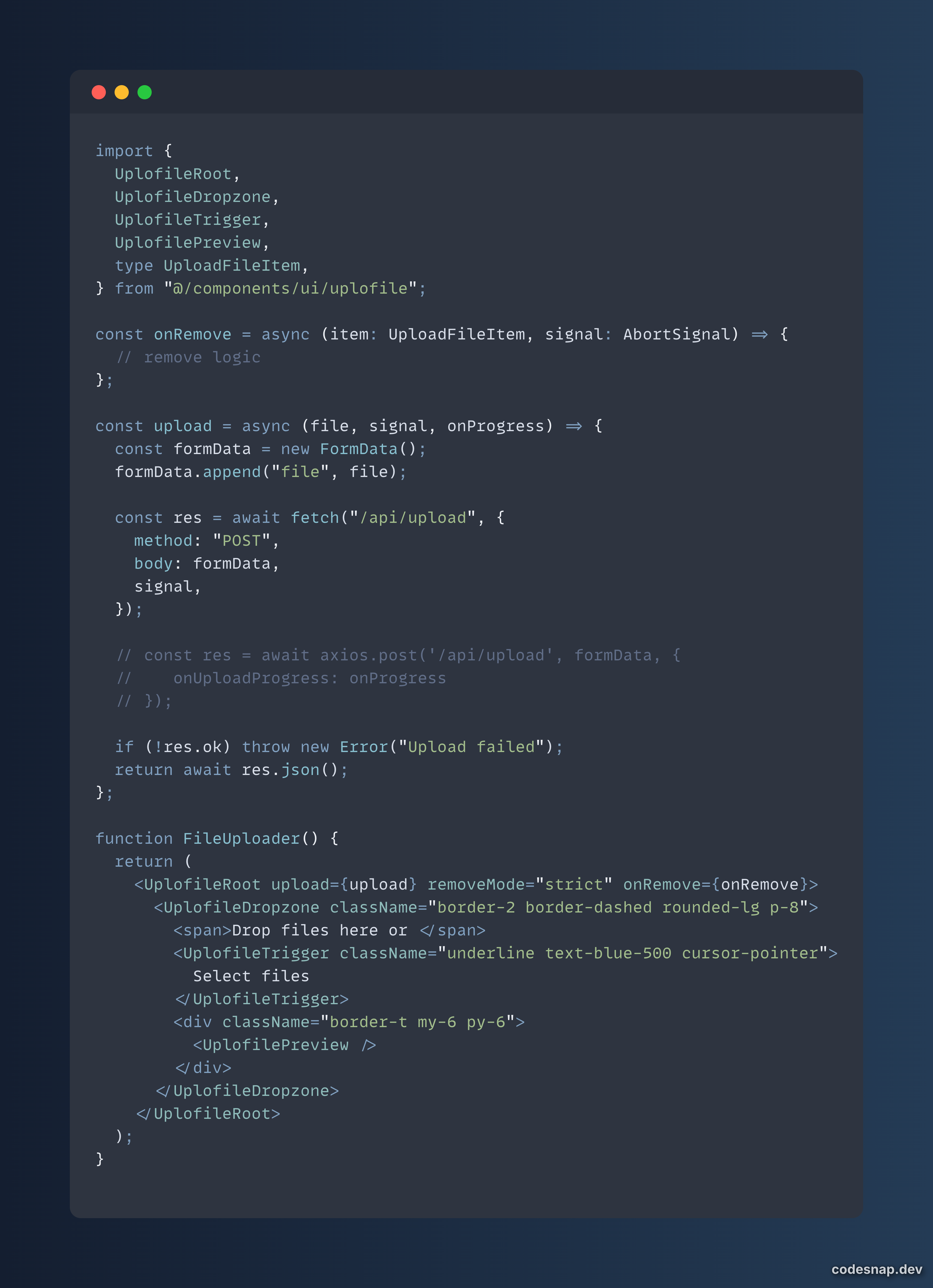 Uplofile gallery image