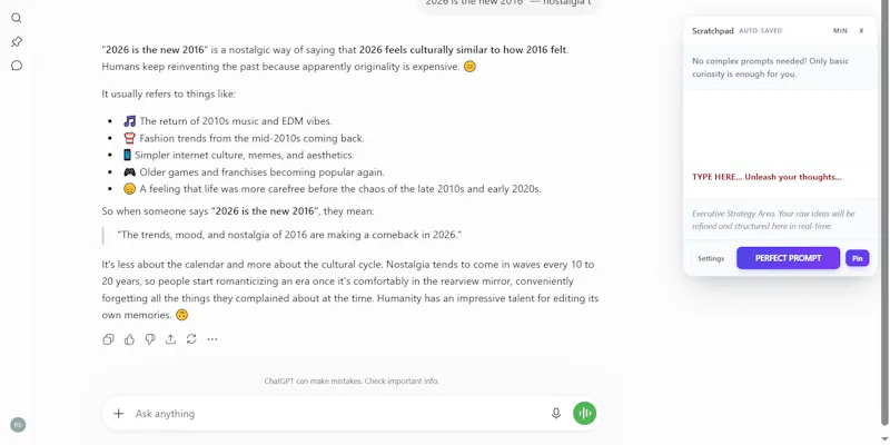Smart AI Scratchpad screenshot 2