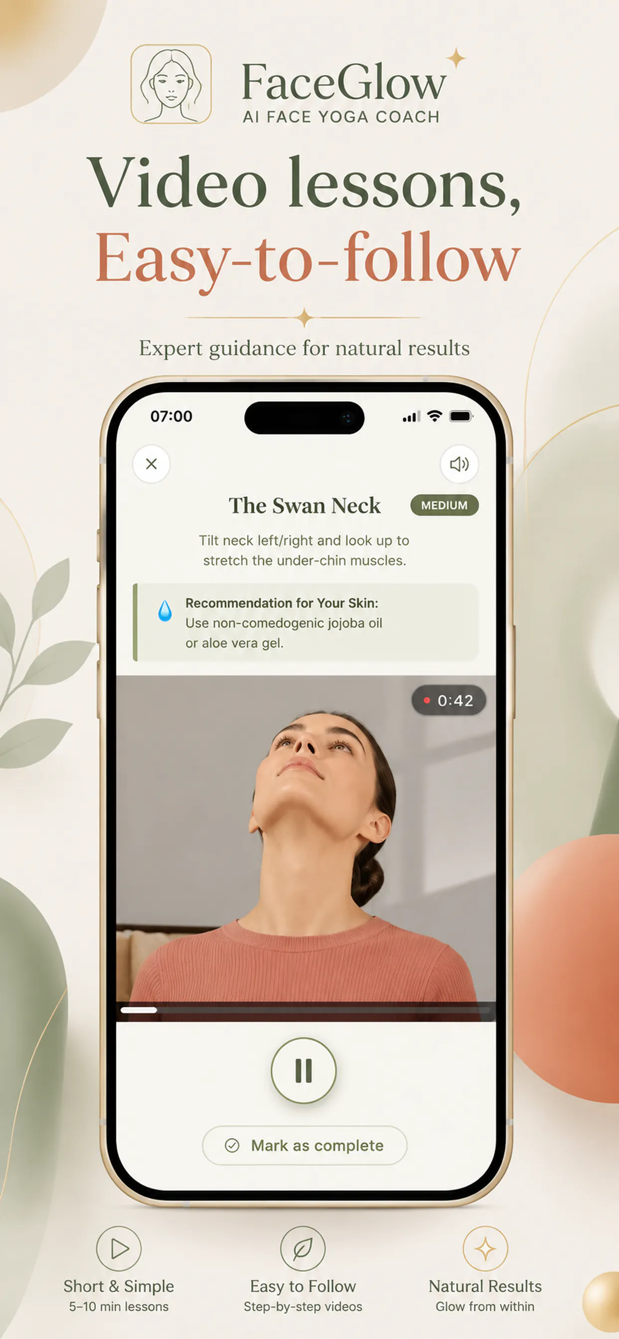 FaceGlow: Face Yoga & AI Scan gallery image