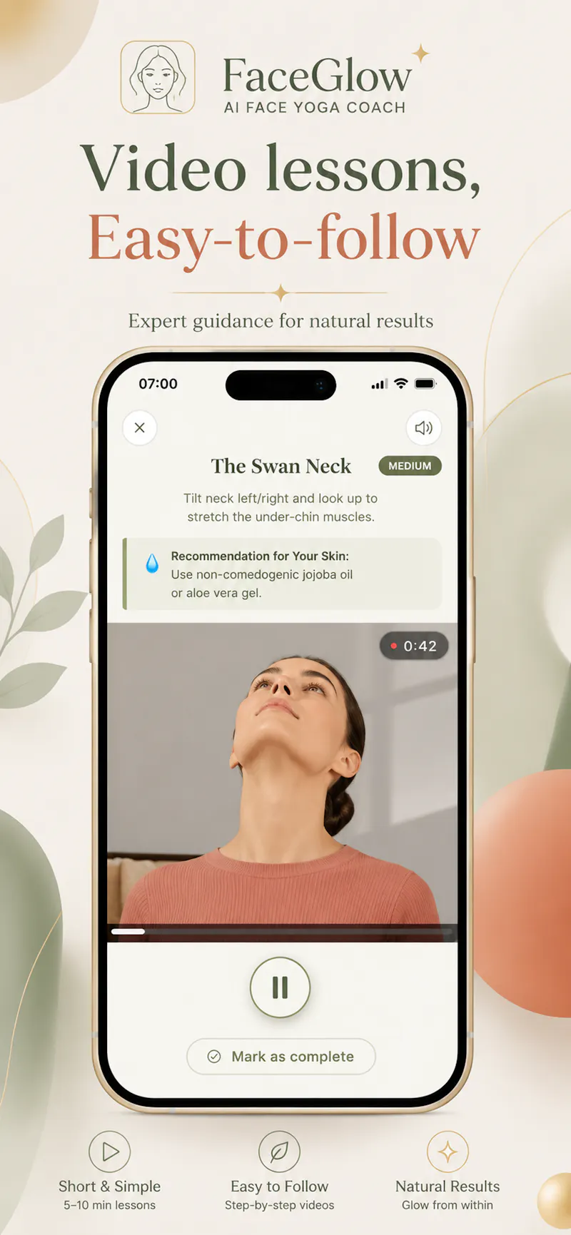 FaceGlow: Face Yoga & AI Scan screenshot 3