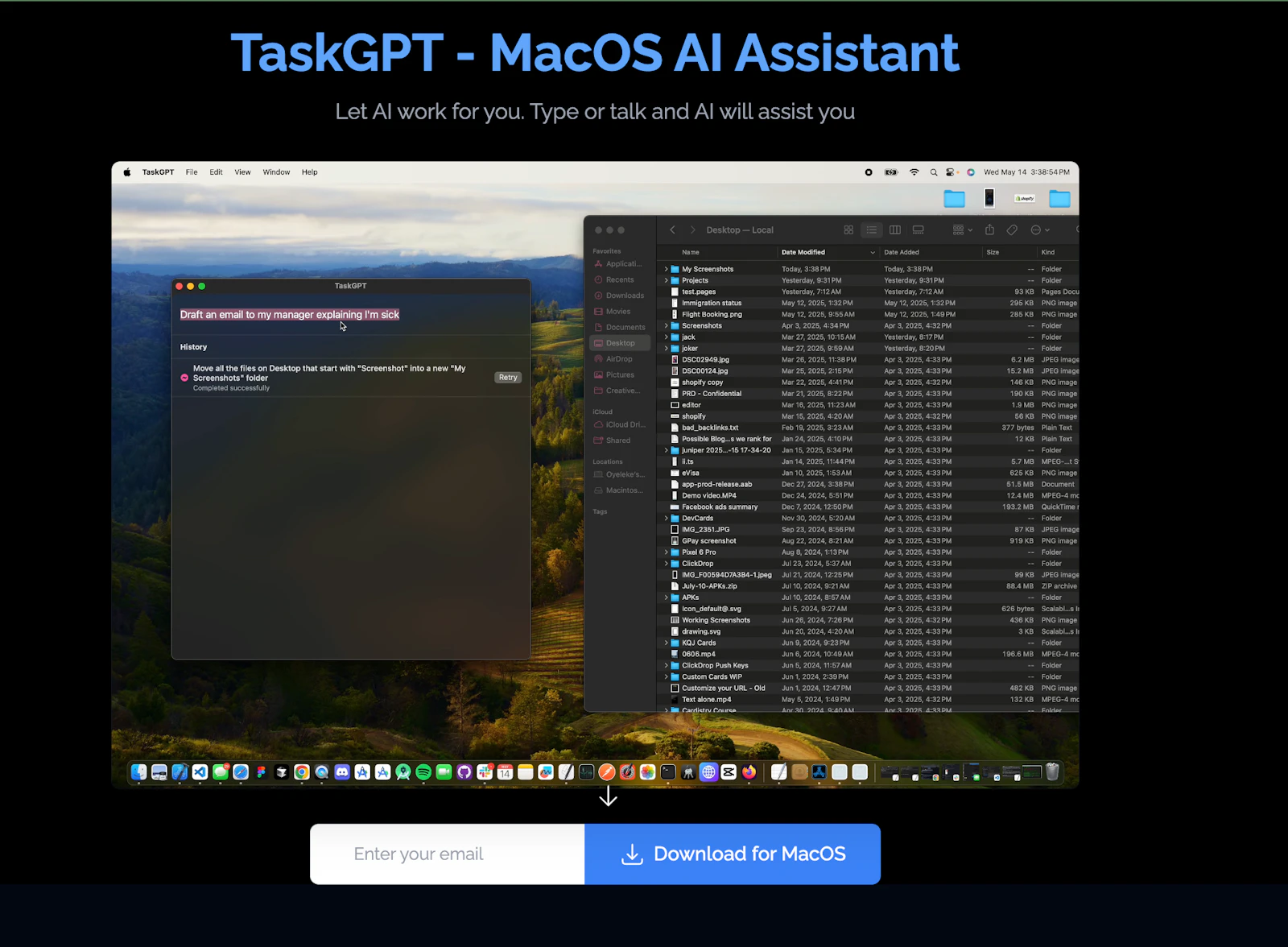 TaskGPT  screenshot 2