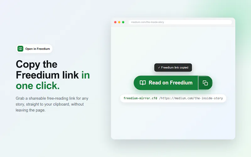 Freedium gallery image