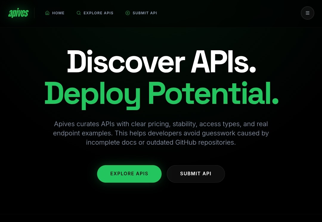 Apives - Screenshot 2 showing product features and functionality