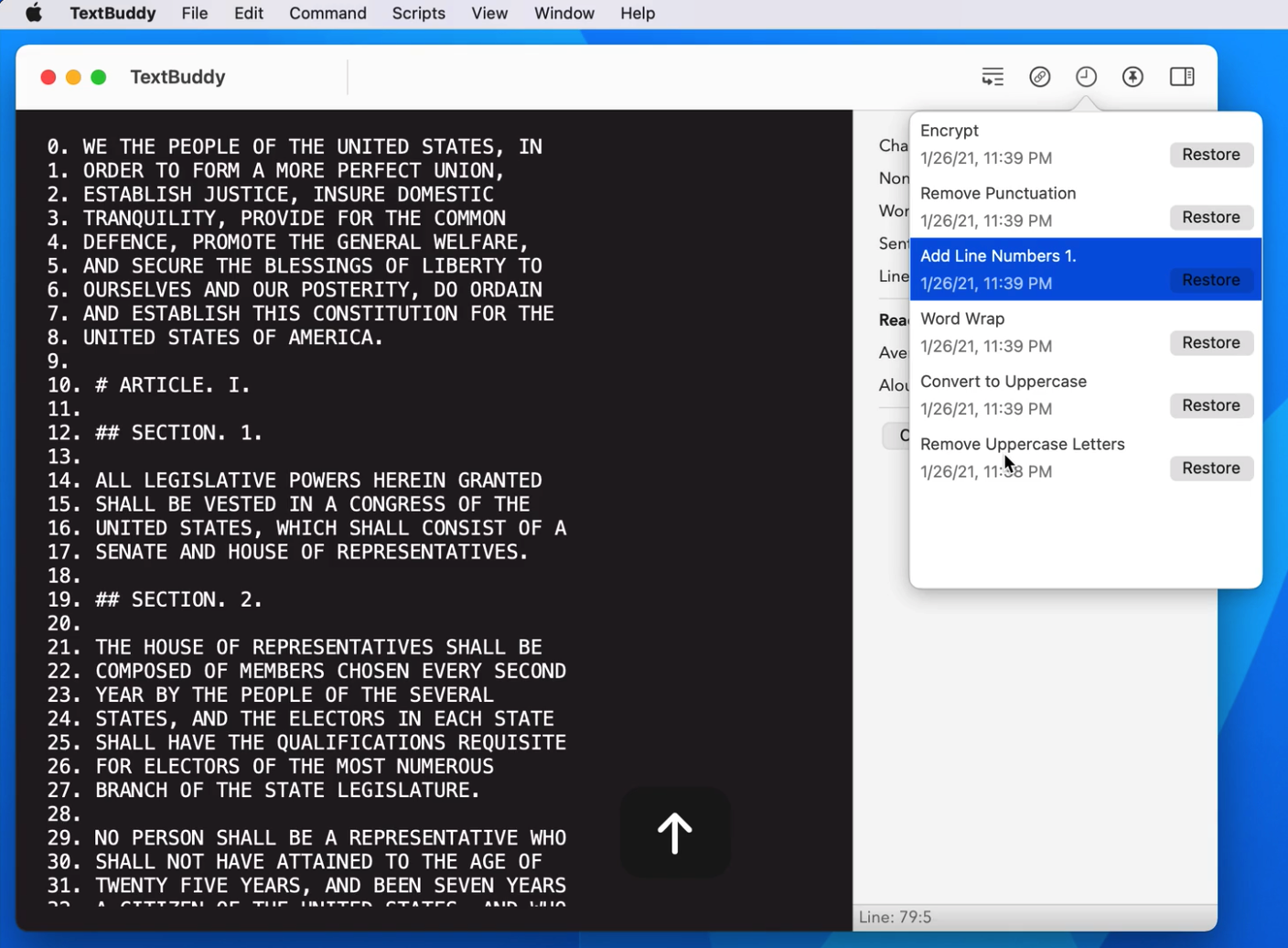 TextBuddy for macOS gallery image