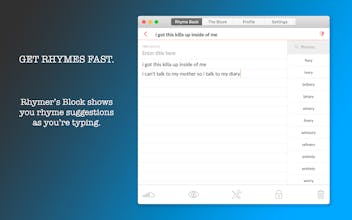 Rhymer's Block for macOS gallery image