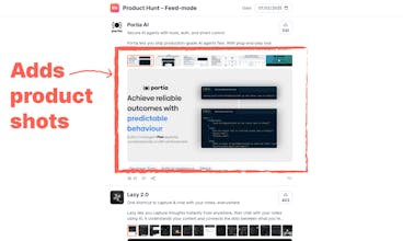 Product Hunt ā Feed-mode gallery image