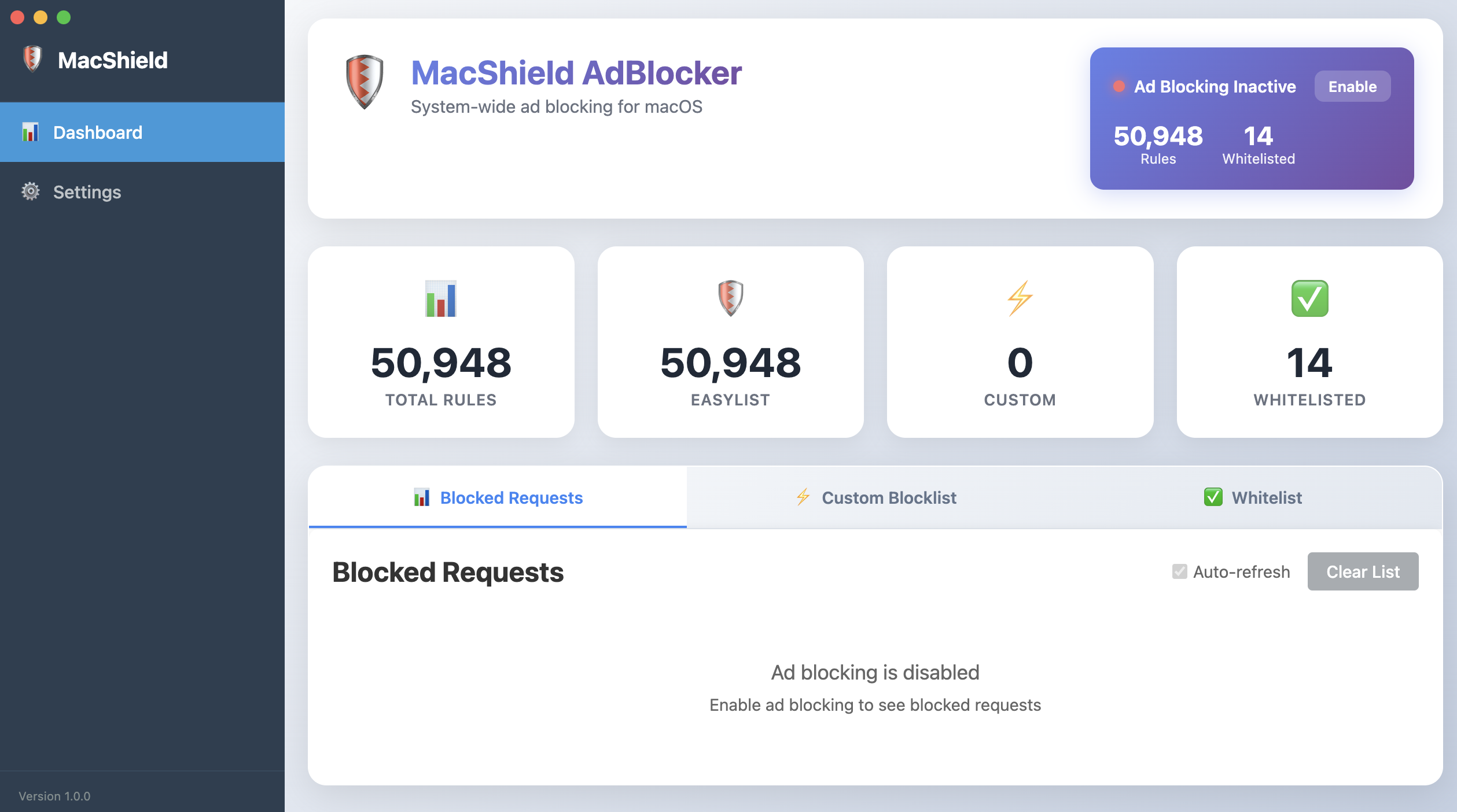 MacShield AdBlocker gallery image