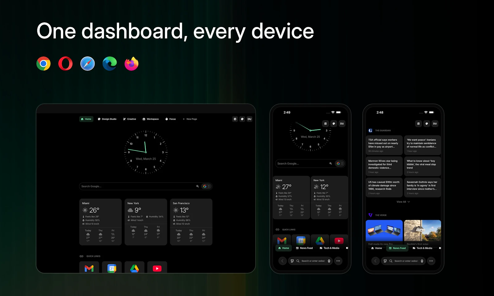 Start Page HQ screenshot 4