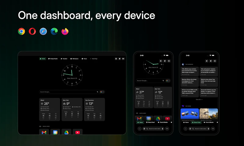 Start Page HQ screenshot 4