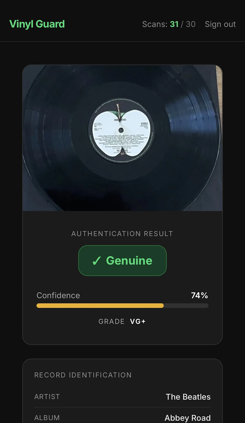 Vinyl Guard screenshot 2