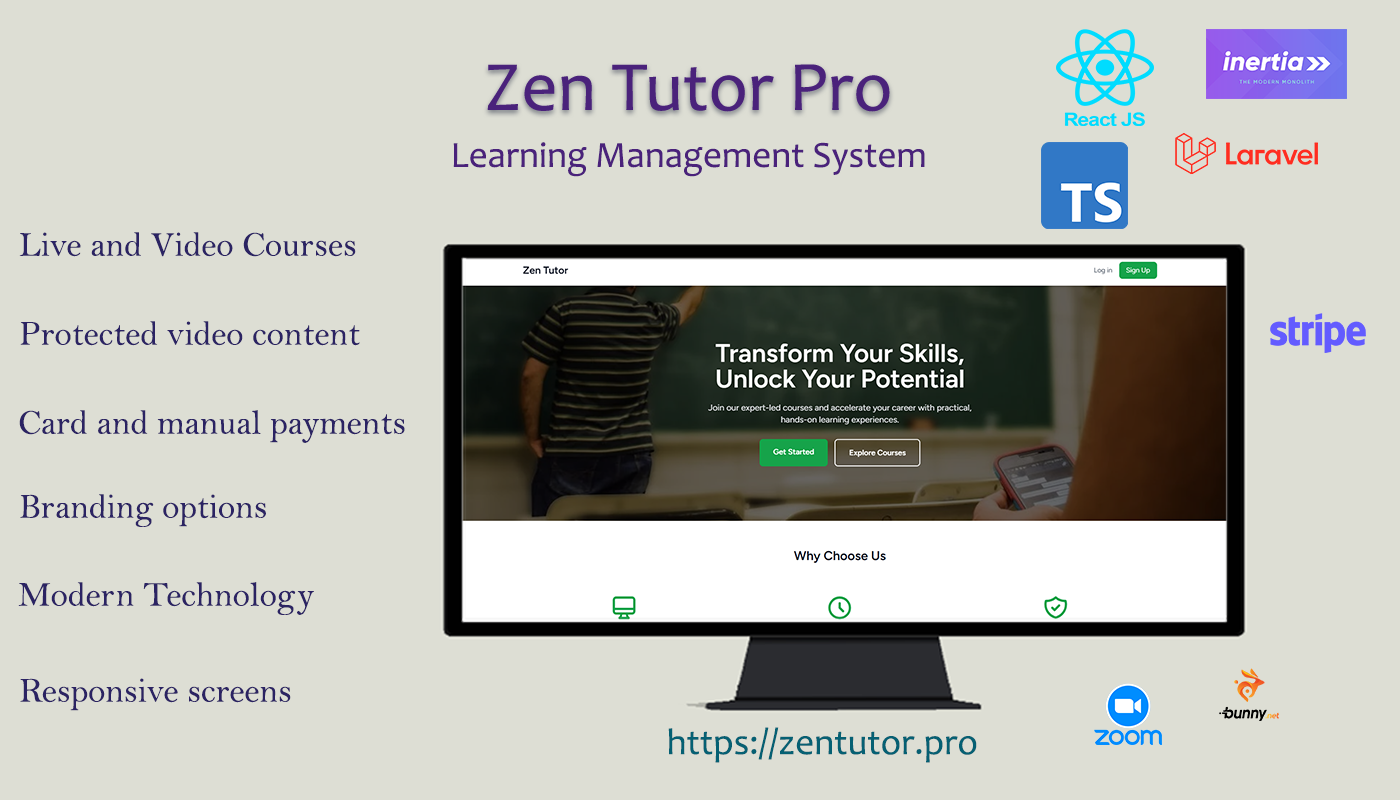 ZenTutor Pro - Comprehensive learning management system media 5
