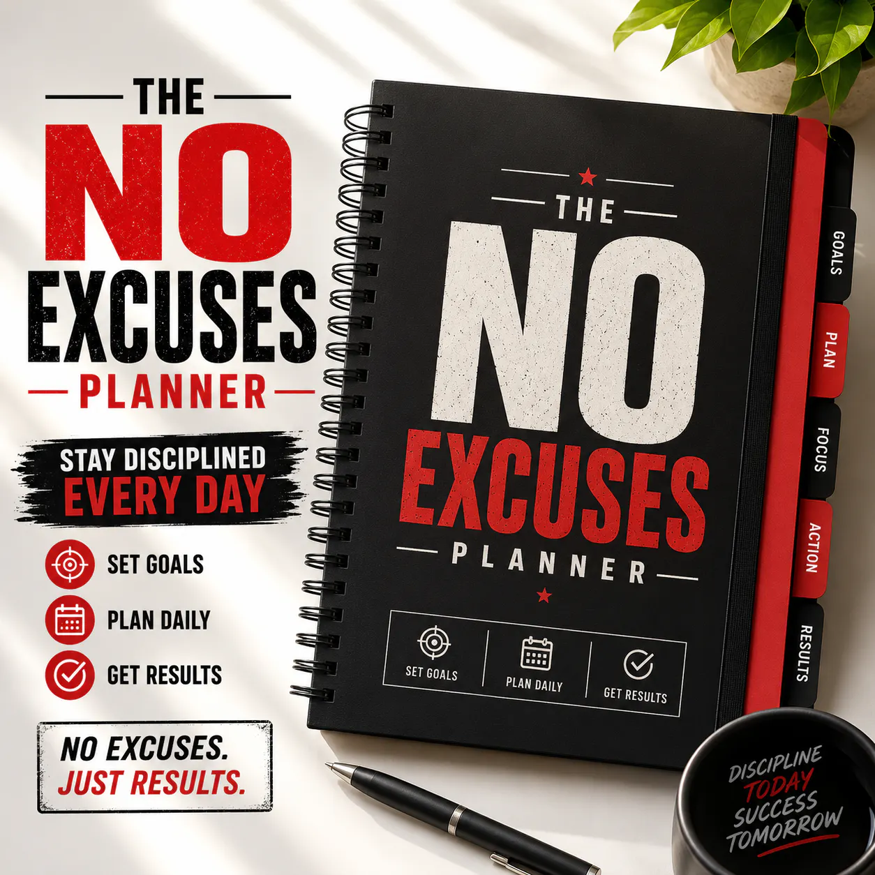 The No Excuses Planner  gallery image