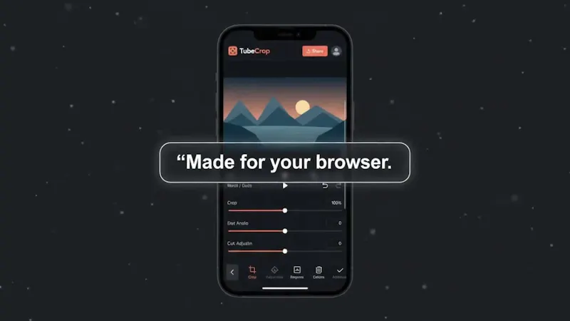 TubeCrop screenshot 1 (video preview)