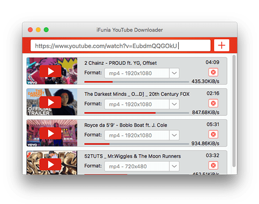 iFunia YouTube Downloader for Mac gallery image