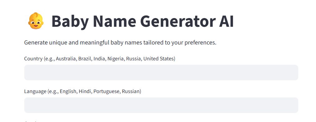 Baby Name Generator AI logo