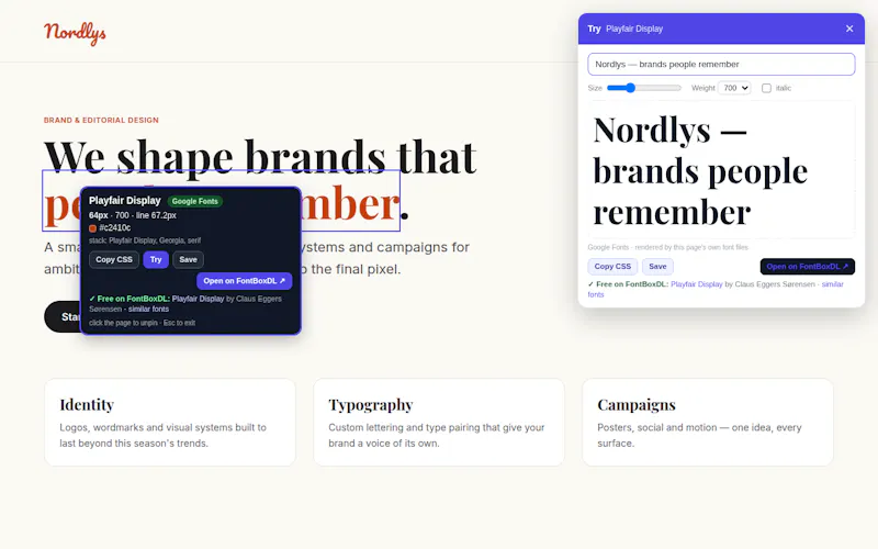 FontBoxDL Font Finder screenshot 6