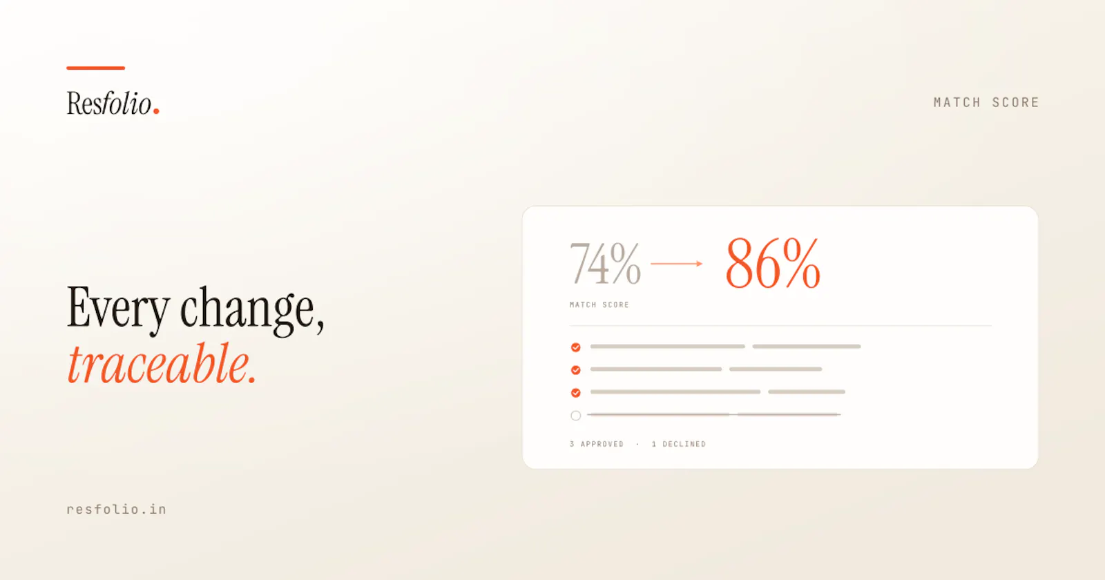 Resfolio screenshot 3