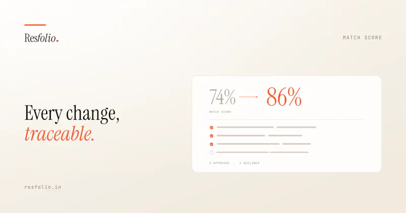 Resfolio screenshot 3