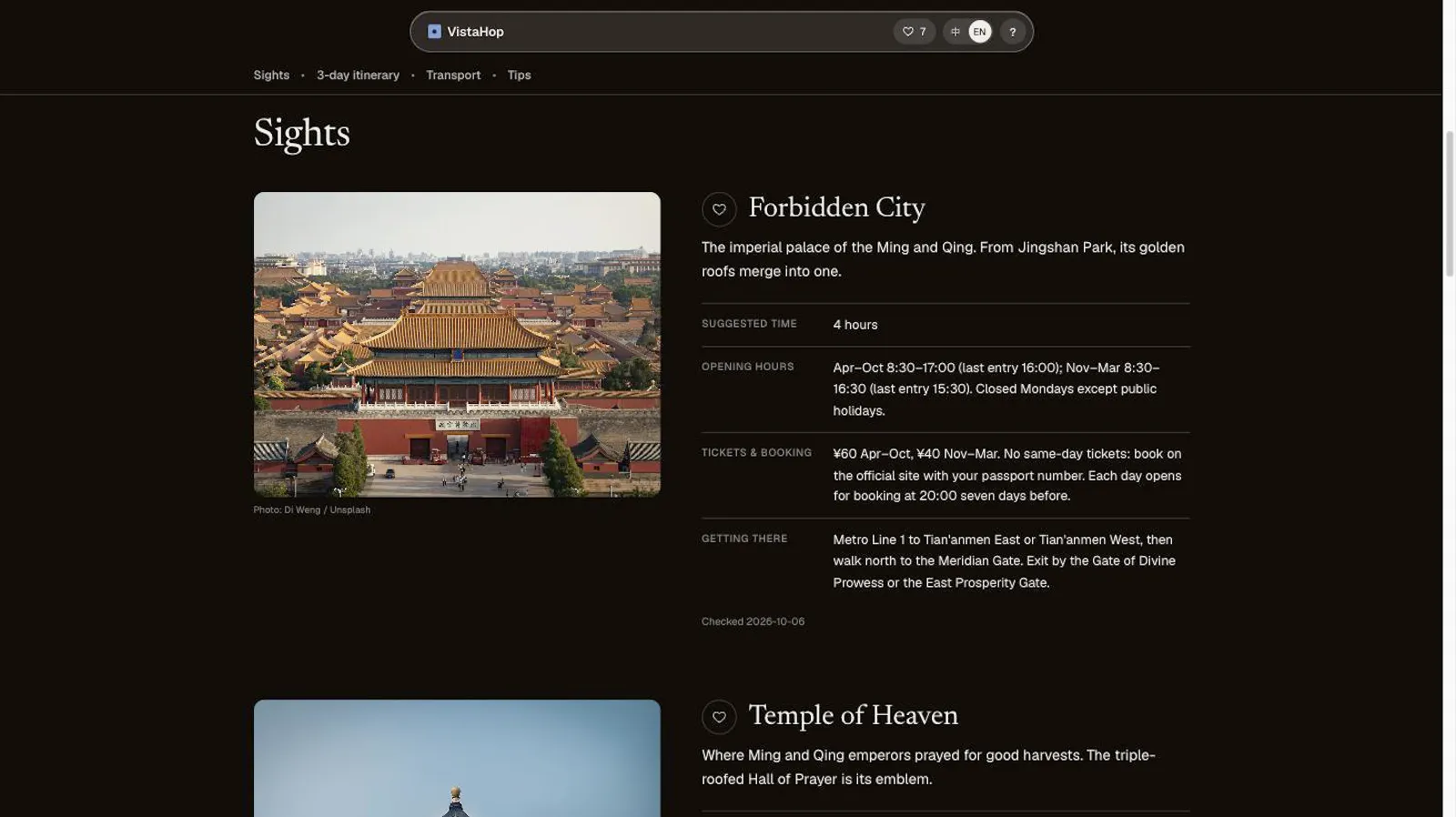 VistaHop screenshot 4