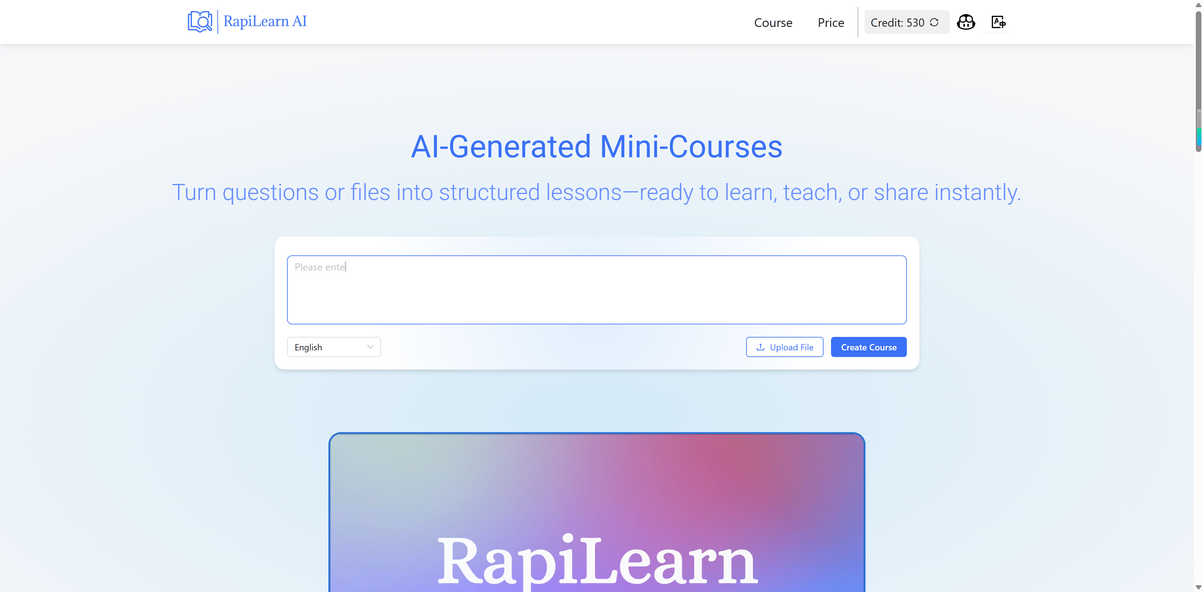 RapiLearn AI gallery image