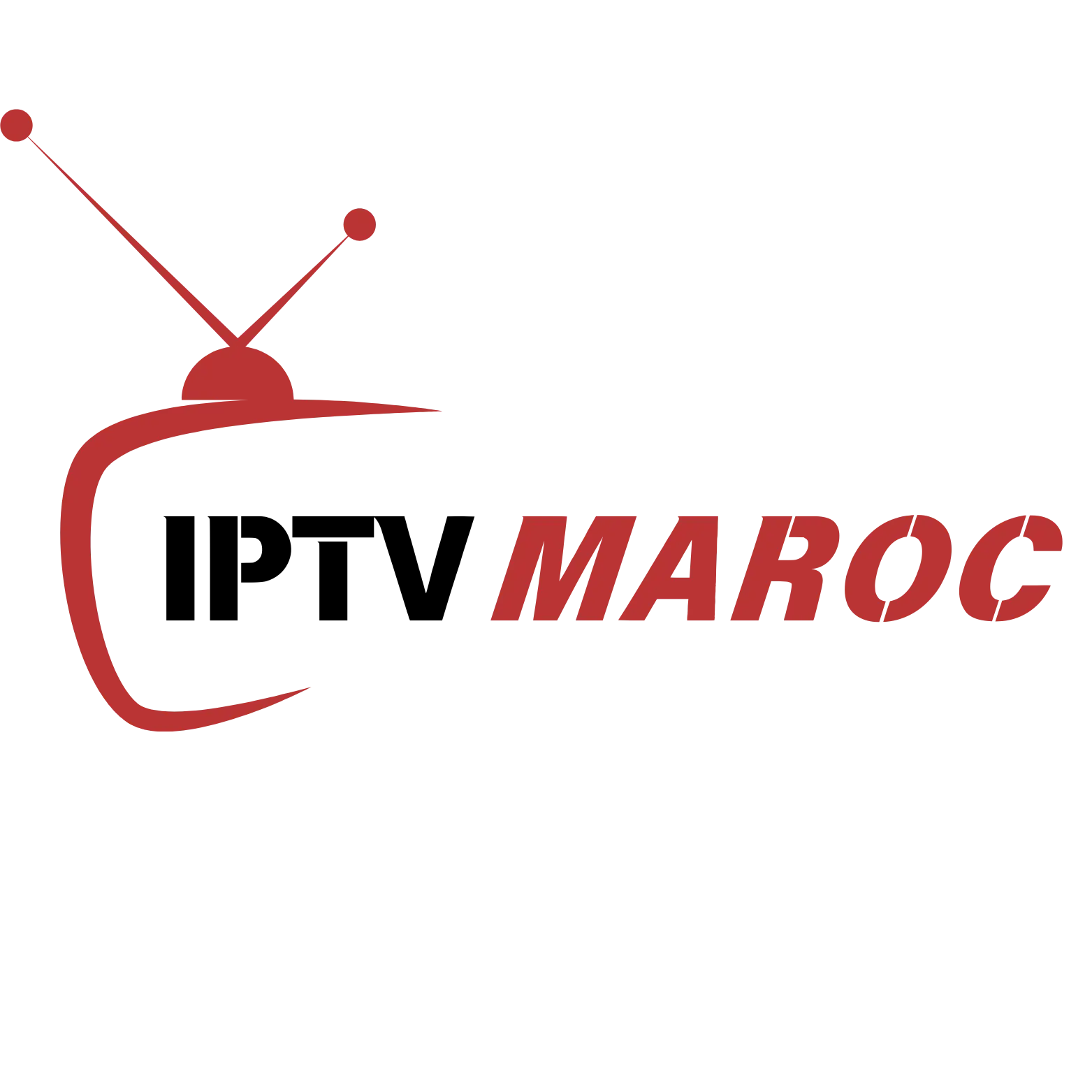 IPTV MAROC - Main screenshot showing features and interface