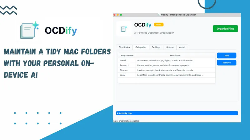 OCDify screenshot 1 (video preview)