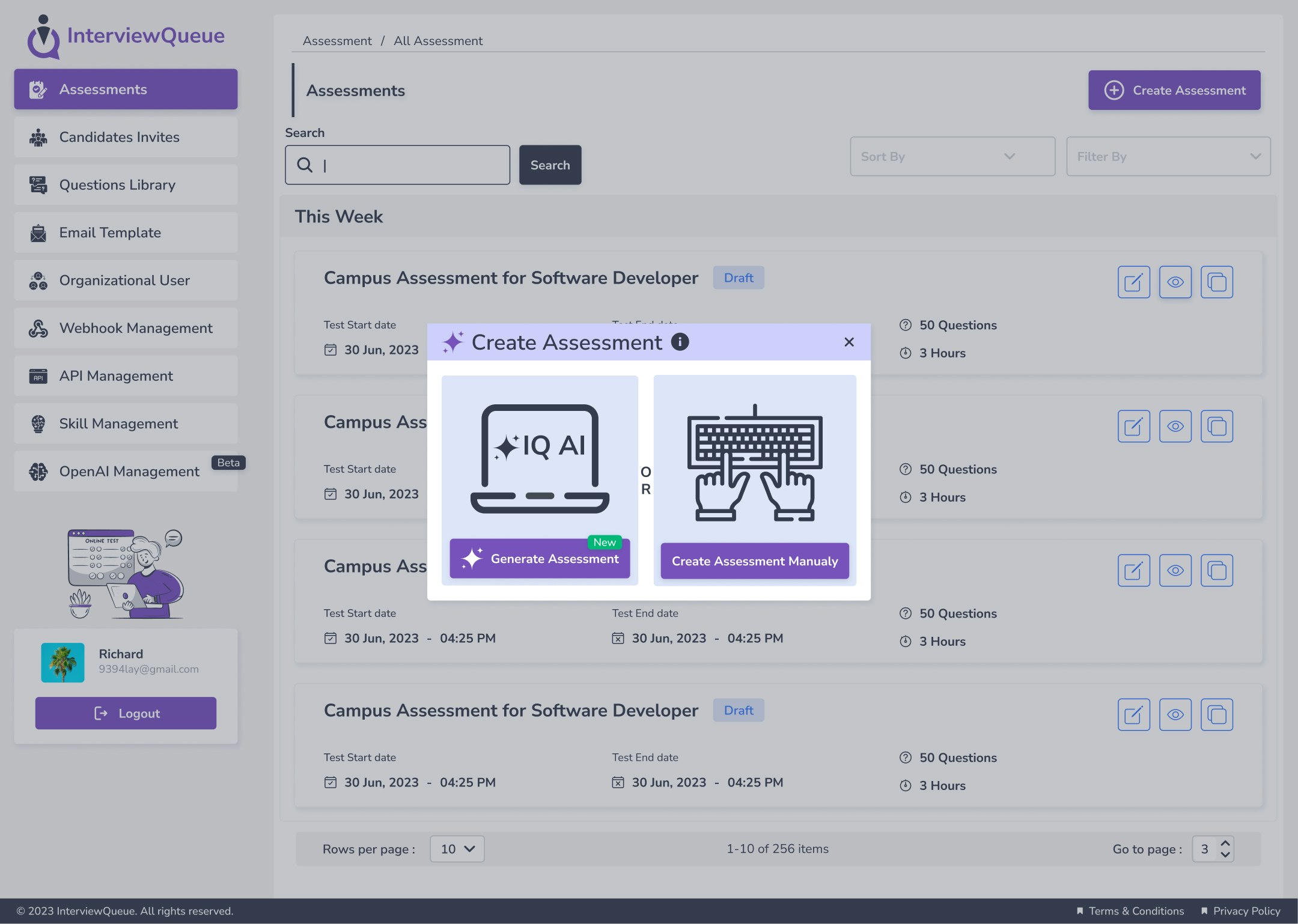 InterviewQueue - InterviewQueue: piattaforma di valutazione di nuova generazione media 4