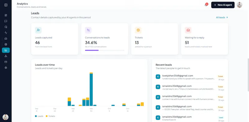 ChatterEase - AI Customer Support Agent  screenshot 6