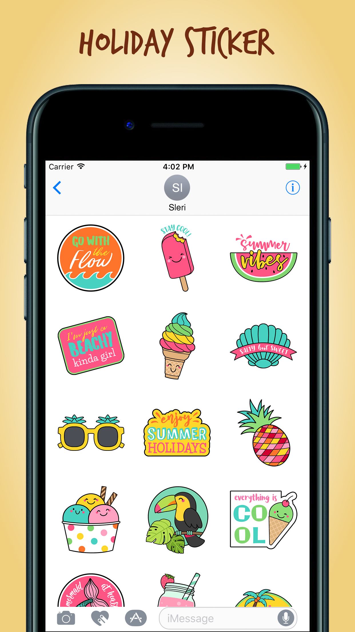 Holiday Stickers Pack for iMessage gallery image