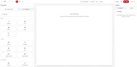 BuildNar – Free Visual Website Builder gallery image