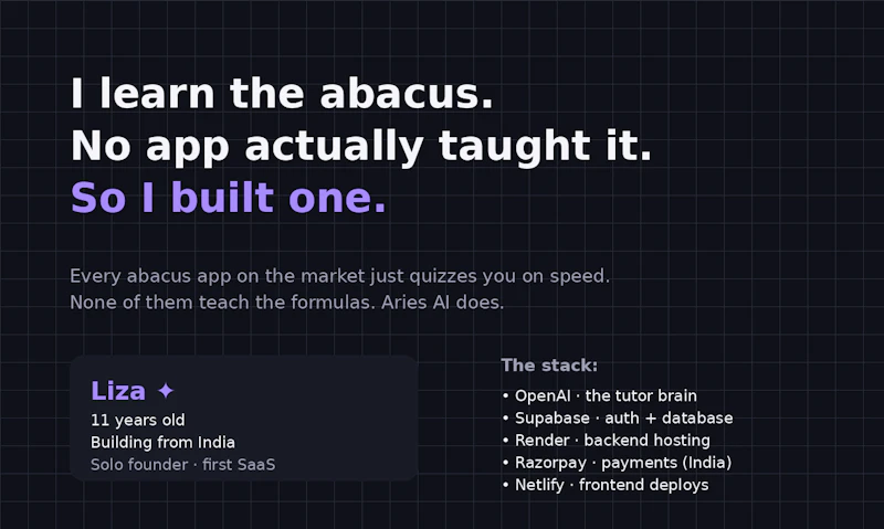 Aries AI screenshot 2