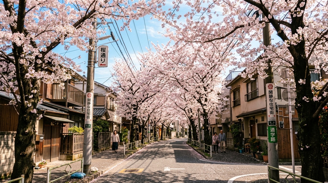 Sakura Finder — Cherry Blossom Map - Product Hunt launch logo and brand identity