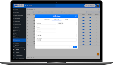 Moon HRM gallery image